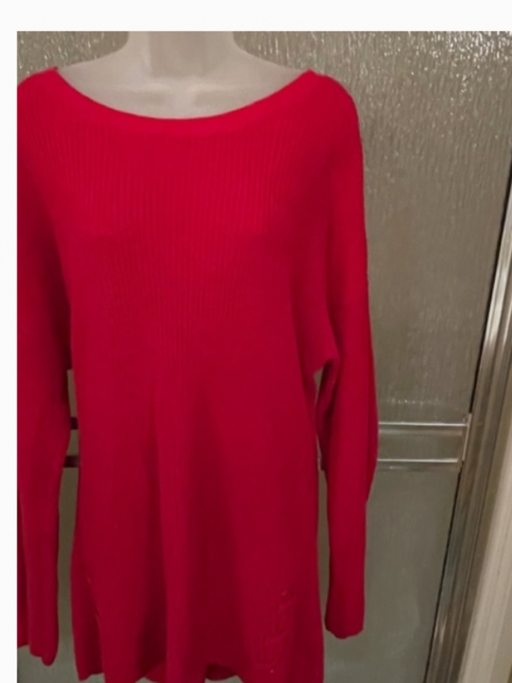 A.N.A Tunic Sweater, Cotton, Size XL - Picture 6 of 6